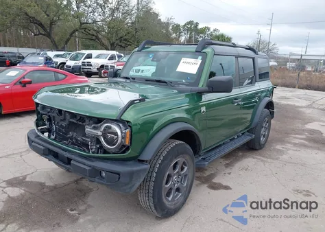 2022 Ford Bronco Big Bend z USA, uszkodzony, nr VIN 1FMDE5BH4NLB44607